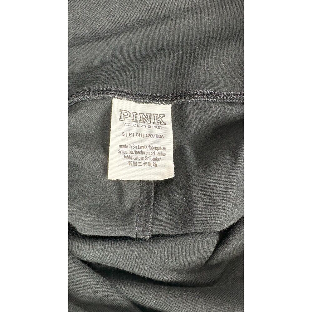 Victoria's Secret Pink Leggings High Waist Black Rainbow Love Pink Small - Picture 7 of 8